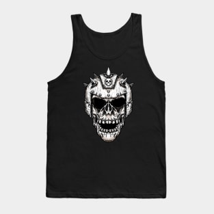 Fantasy Football Skeleton White 1 Tank Top